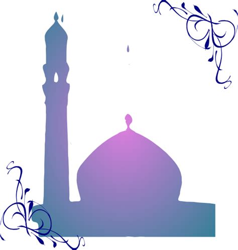 Gambar masjid kartun sederhana berikut ini mamikos lampirkan berbagai inspirasi gambar masjid kartun dan animasi yang. Floral Masjid Clip Art at Clker.com - vector clip art ...