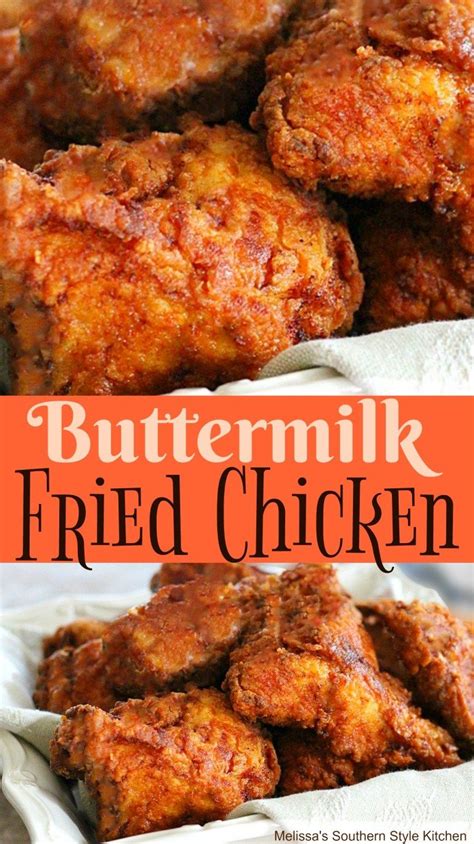 Marinate 30 minutes at room temperature—or up to overnight in the refrigerator—turning occasionally. Buttermilk Fried Chicken #friedchicken #chicken # ...
