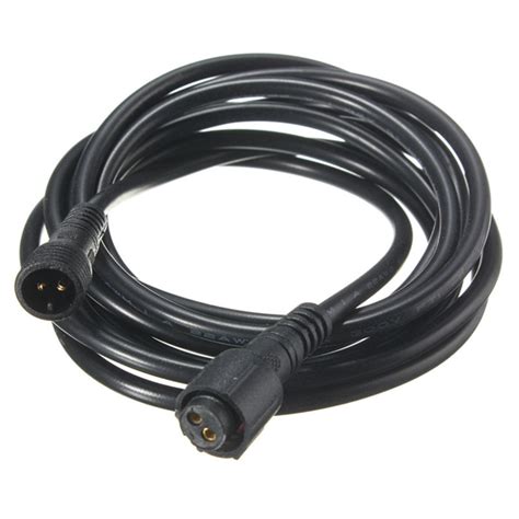 40cm60cm1m2m3m 2pin Led Waterproof Extension Cable Connector Power