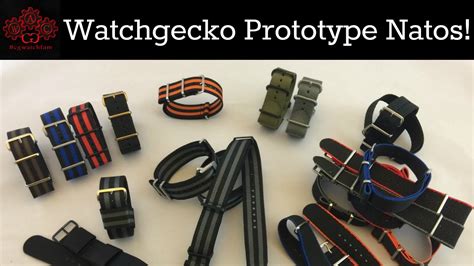 New Prototypes! Watchgecko Nato Band Review - YouTube