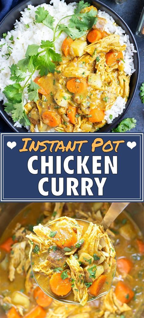 Look no farther this this instant pot chicken and yellow rice. Yellow Chicken Curry | Instant Pot Soup Recipe #Chicken # ...
