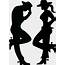 Cowgirl Silhouette  Adesivo Cowboy HD Png Download 1024x1433