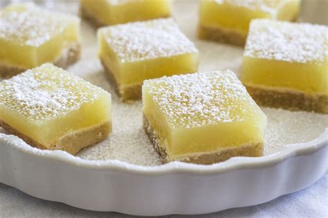 Zest your lemons then squeeze them to get that fresh lemon juice and flavor. Healthy Lemon Bars - Refined Sugar-Free Vegan Lemon Bars