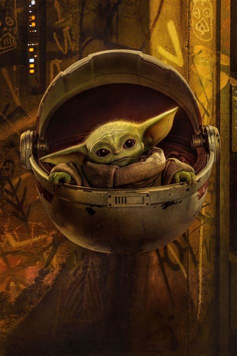Baby Yoda Poster Wallpapers Wallpaper Cave