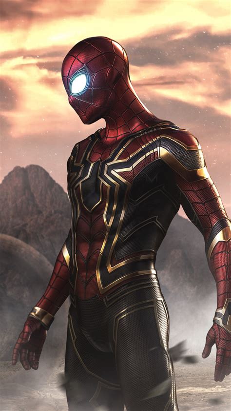 Spider Man As Iron Spider 4k Wallpapers Hd Wallpapers Id 24769