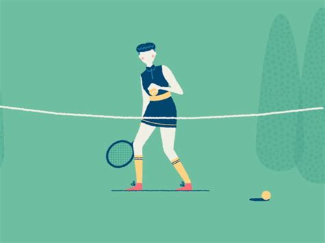 Animated  Tennis Player