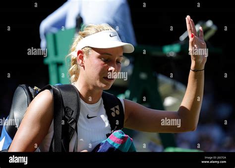 Donna Vekic Croatia The Wimbledon Championships 2017 2017 Stock