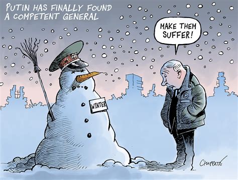 Winter War Globecartoon Political Cartoons Patrick Chappatte