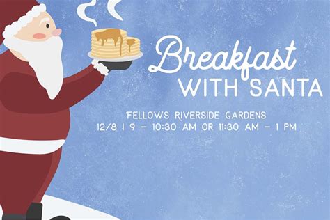 Breakfast With Santa Fellows Riverside Gardens Youngstown Live