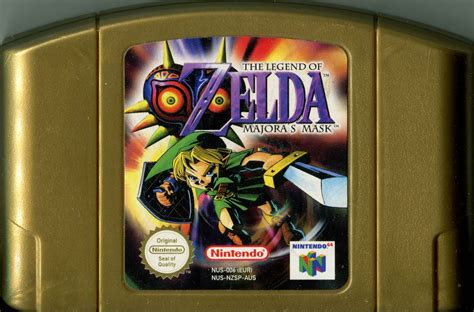 the legend of zelda majora s mask 2000 nintendo 64 box cover art mobygames