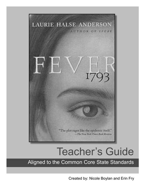 Teacher S Guide Laurie Halse Anderson