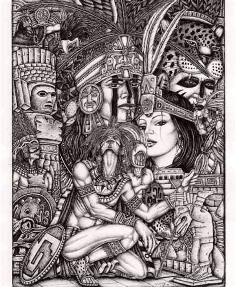 Lowrider Aztec Art Aztec Woman Drawings Art Lowrider Arte Tattoo
