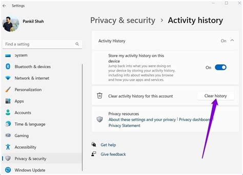 How To Clear Activity History On Windows 11 Guiding Tech