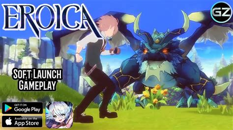 Eroica Anime Style Jrpg Soft Launch Gameplay Mobile Androidios