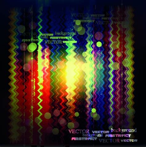 Световые полосы фоны Glowing Striped Abstract Background Vector