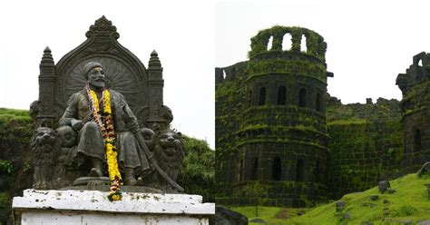 This Scenic Fort In Maharashtra Is The Resting Place Of Chhatrapati