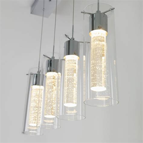Electrify your home with an artistic and beautifully heterogeneous chandelier. Artika | Essence 4-light Integrated LED Pendant