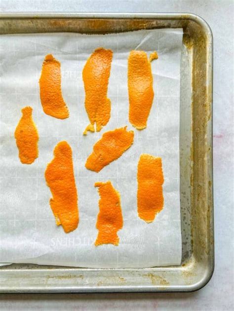 Dried Orange Peels This Healthy Table