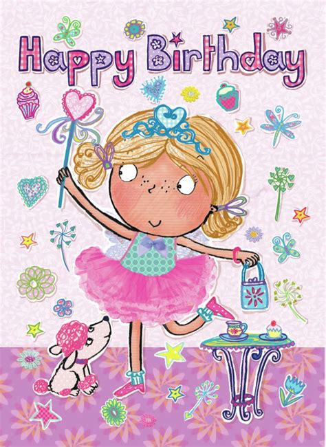 Happy Birthday Little Girl Happy Birthday Ecard Birthday Ecards Funny