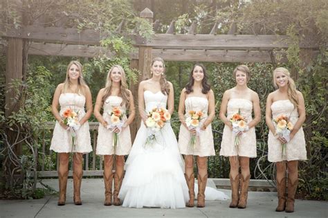 Visit me on facebook for more photos. Country Style Wedding Dress With Cowboy Boots