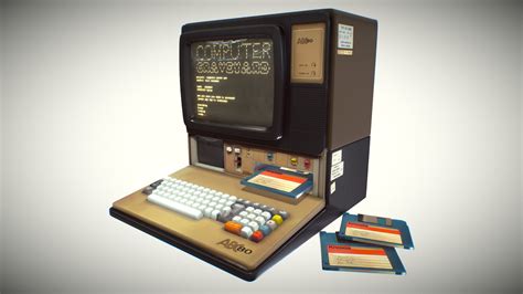 1970s Retro Computer Download Free 3d Model By Timmorrow 0f78282