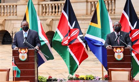 Photos Kenya South Africa Sign Eight Deals To Deepen Bilateral
