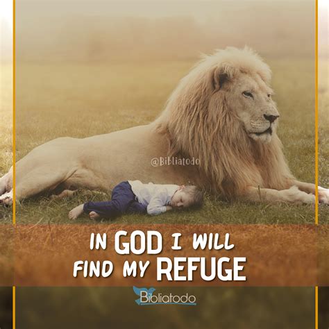 In God I Will Find My Refuge Christian Pictures