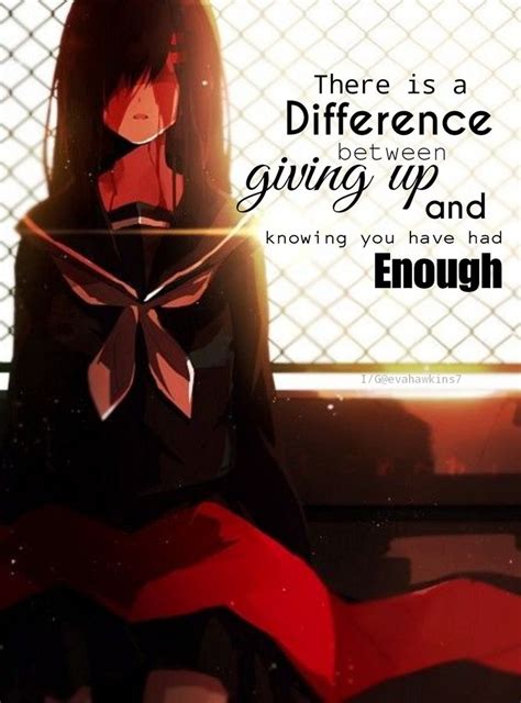 Crmla Dark Side Sad Anime Quotes Wallpaper