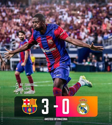 Barcelona Vs Real Madrid Final Score 3 0 Barça Win Wild El Clásico