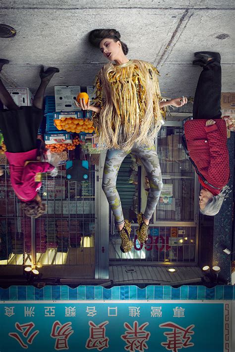 Quirky Fashion Series Features Upside Down Models