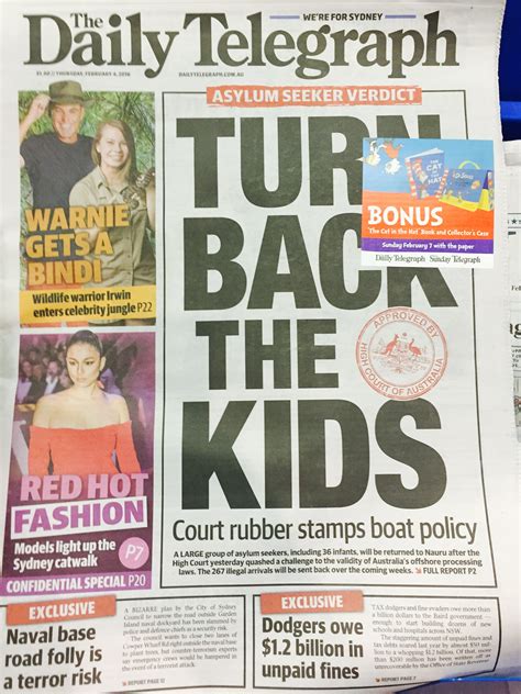 Newspaper front page headlines deemed useless | Australian Newsagency Blog