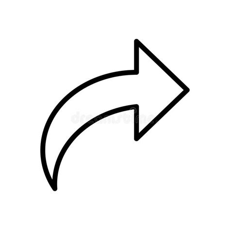Arrow Pointer Icon Icon Flat Vector Template Design Trendy Stock Vector