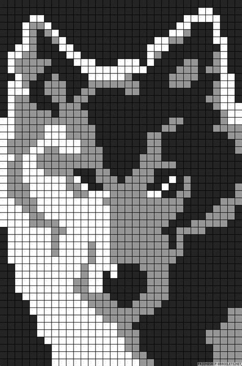 Geburtstagskarte basteln blumen kariertes papier pixelart vorlagen bunte zeichnungen zeichen ideen ideen fürs zeichnen kreuzstich malen hama perlen tiere. Minecraft Pixel Art Wolf | Strickvorlage, Kreuzstichmuster ...