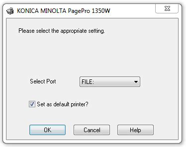 Below is a list of drivers that may be suitable for your device. Konica Minolta Pagepro 1350W Ovladače : If you want us to review it drop us a line and we might ...