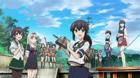 Wallpaper Anime Girls Anime Screenshot Kantai Collection Fubuki