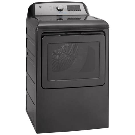 Ge 74 Cu Ft Steam Cycle Electric Dryer Diamond Gray Energy Star In