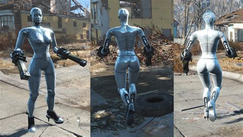 Humanoid Assaultrons At Fallout 4 Nexus Mods And Community