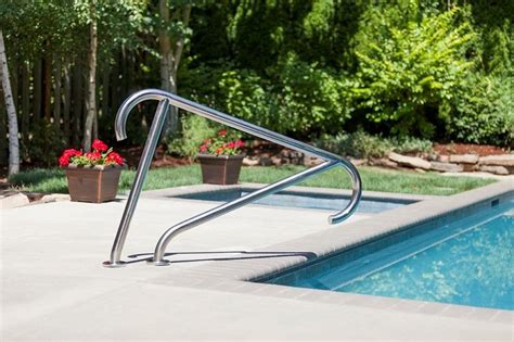 How To Easily Change Pool Ladders And Handrails Pool Ladder Pool Steps