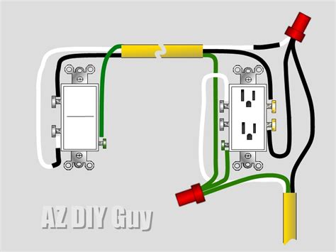This can result in a lot of wires in this box, but can be helpful when the light is near the first switch box. How To: Wire a Split, Switched Outlet by AZ DIY Guy's Projects | Bob Vila Nation