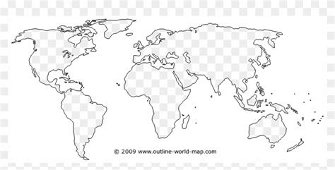 Link To The Big World Map B7b World Map Outline Black Hd Png