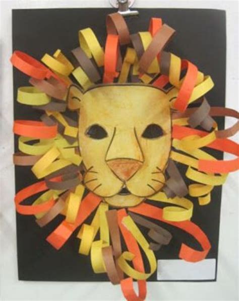 Lion Craft Ideas For Kids Using Paper Plate Felt And More Kids Art And Craft