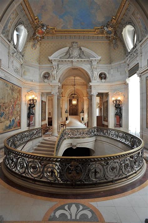 Chateau De Chantilly Main Staircase Photograph By Beatrice Lecuyer