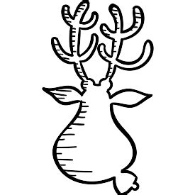 Reindeer Vector SVG Icon - SVG Repo