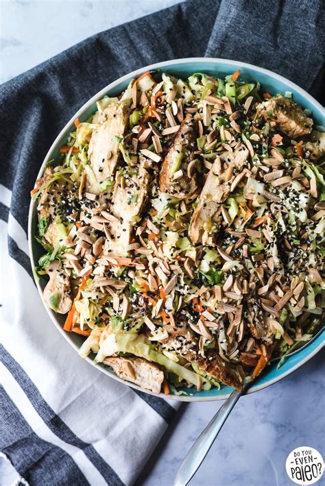 This chinese chicken salad recipe is a little sweet and crunchy with lots of veggies and protein. Chinese Chicken Salad with Sesame Ginger Dressing ...
