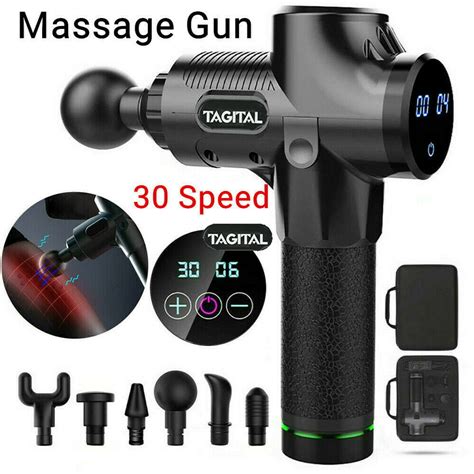 Tagital Muscle Massage Gun Professional Powerful Handheld Deep Tissue Muscle Massager