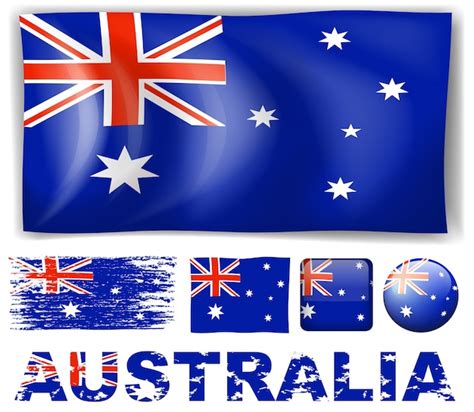 Dibujo De Bandera De Australia Para Colorear Ultra Coloring Pages 22815