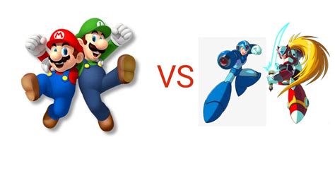 Mugen Mario And Luigi Vs Megaman X And Zero Youtube