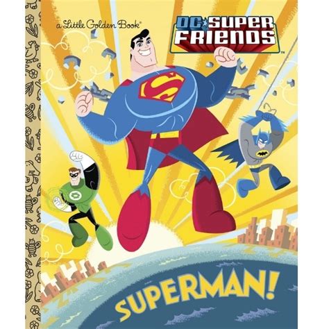 Jual Random House Little Golden Book Superman Dc Super Friends