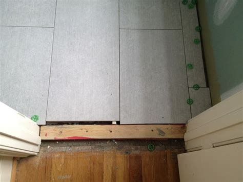 The hydro ban linear drain allows for the use of large format tile or stone installations in a shower with a single plane slope to the drain. help -- large format floor tiles with linear drain