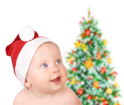 Christmas Baby Stock Image Image Of Little Face Health 11626477